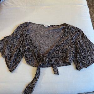 American Eagle Tie Top